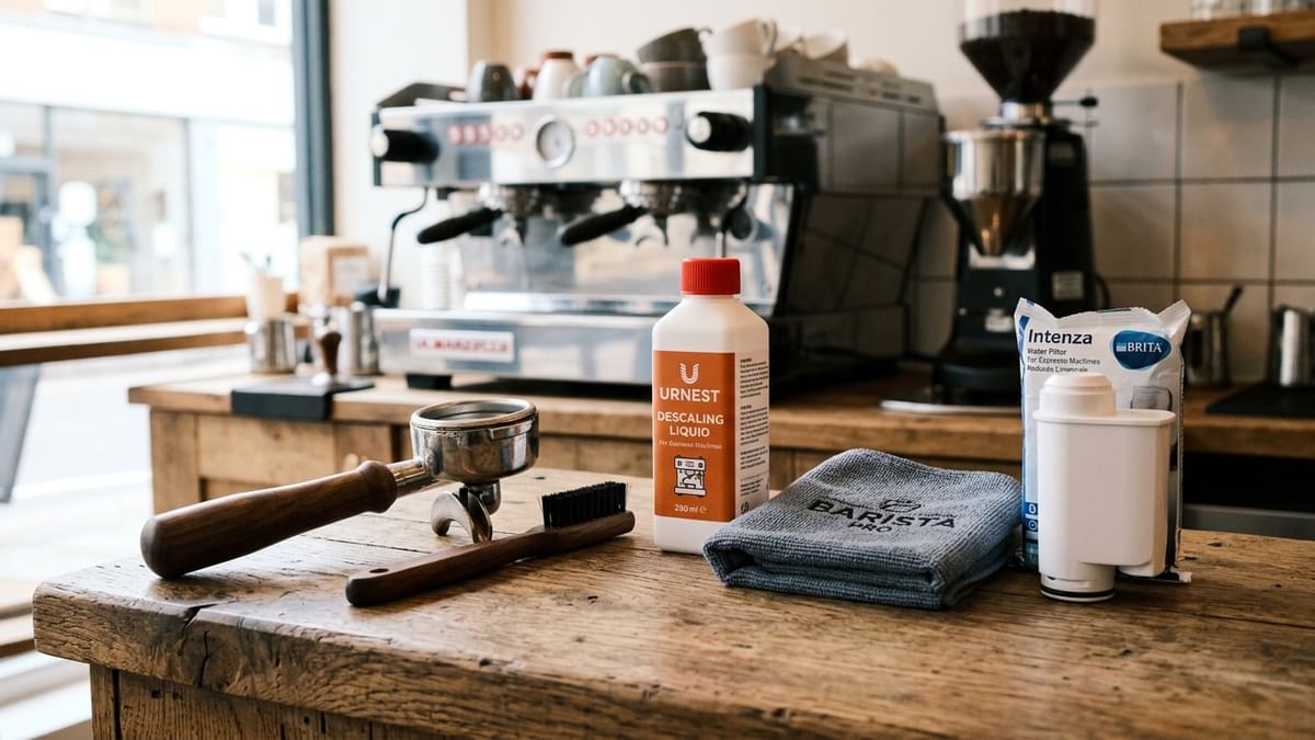 Kit d'entretien et détartrage espresso chez Cafe Joliette