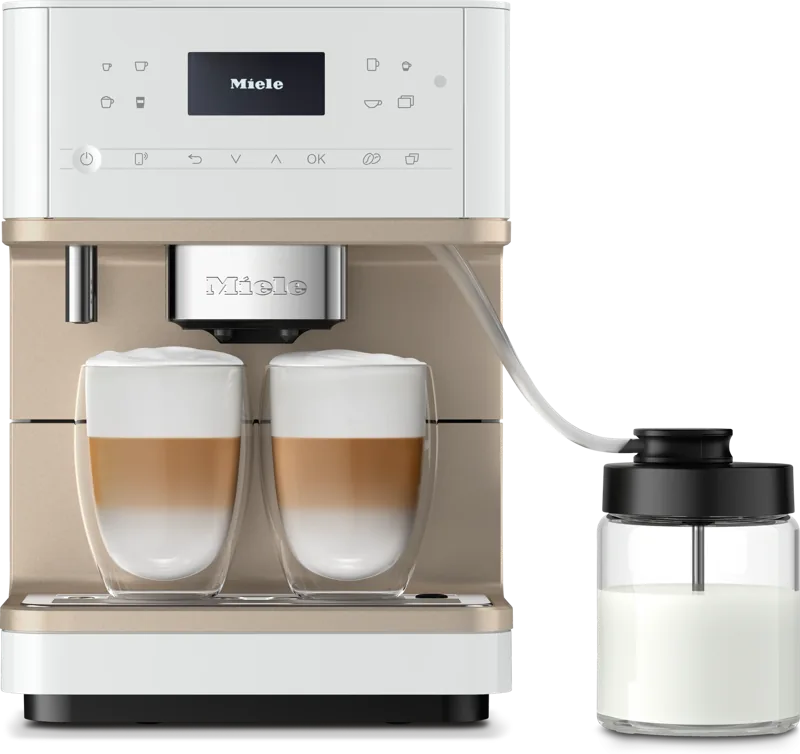 Miele CM 6360 MilkPerfection Blanc Lotus
